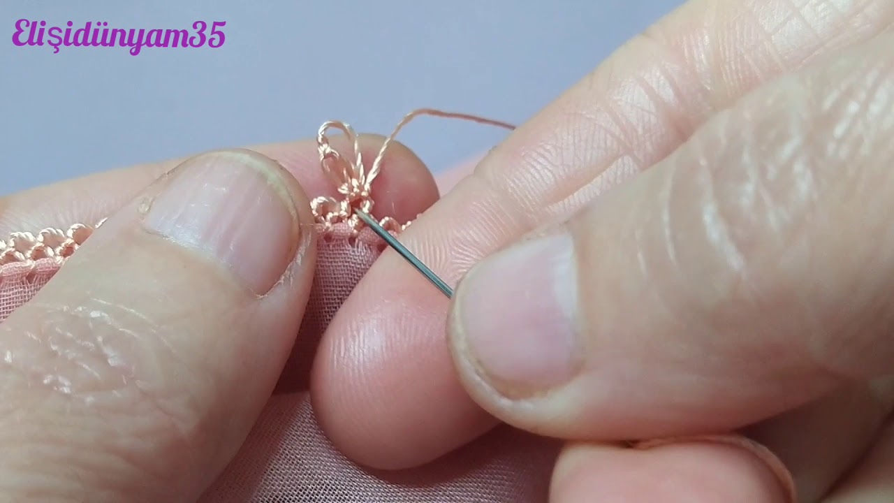 🌺 Çiçekli 🌺zarif iğne oyası modeli