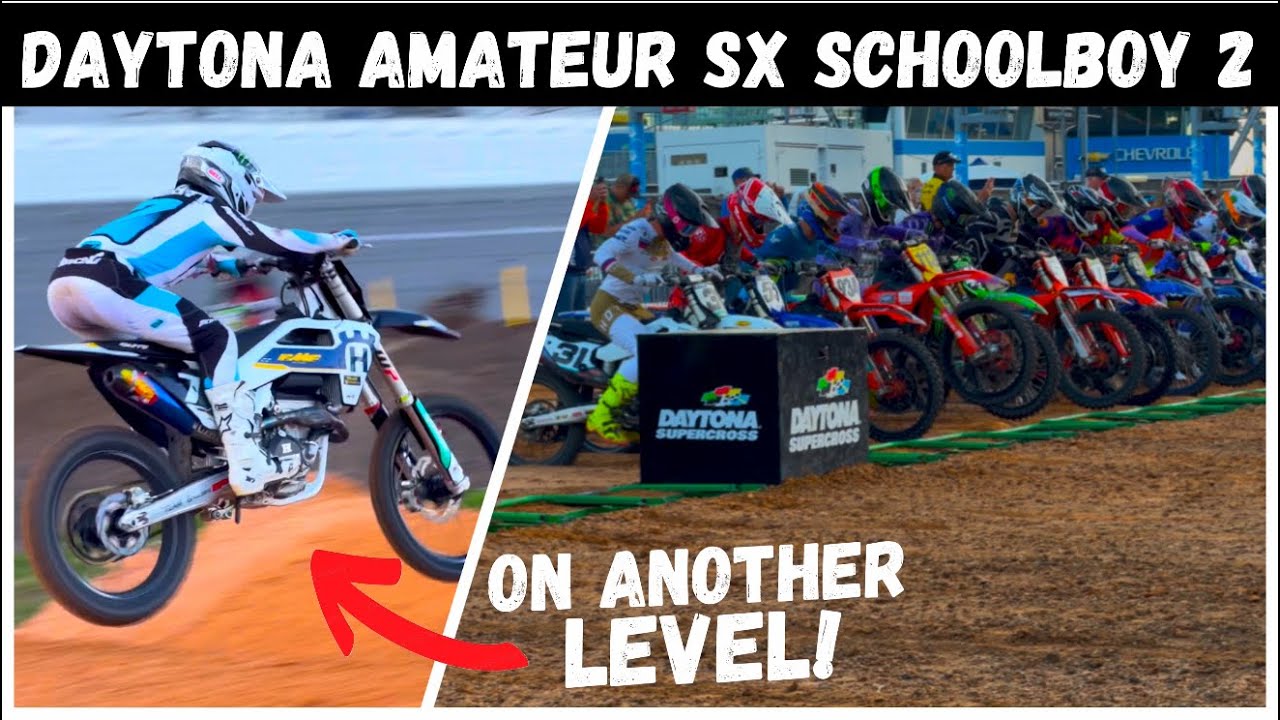 This B Rider is Ready for a Factory PRO Deal! Lapper BEEF at the Ricky Carmichael Amateur Supercross