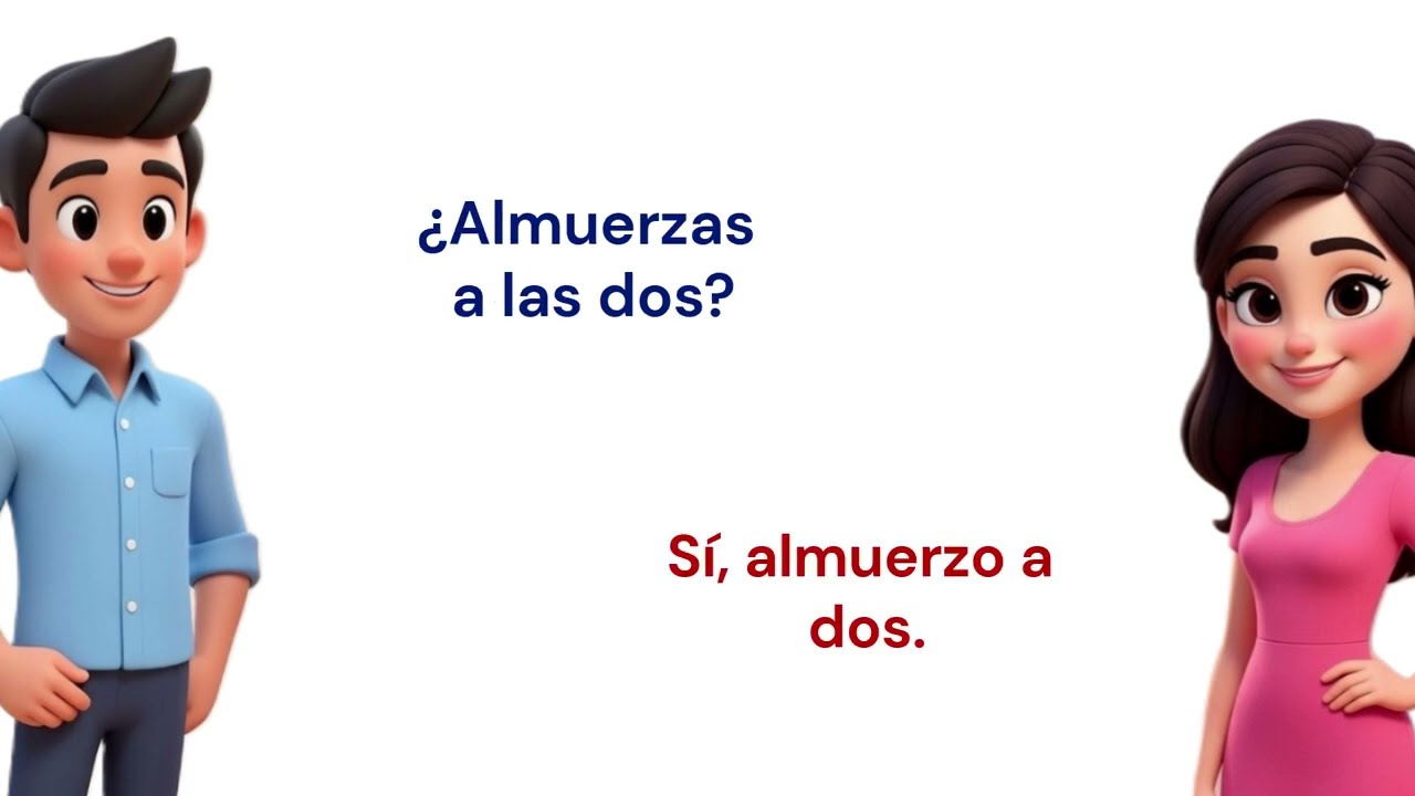 A1 Spanish Conversations 🇪🇸 | Daily Life & Simple Actions | Beginner Friendly