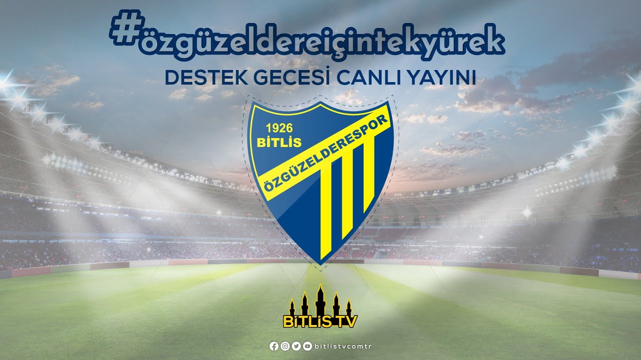 Bitlis Özgüzelderespor Destek Yayını - 11 Aralık 2021 #özgüzeldereiçintekyürek
