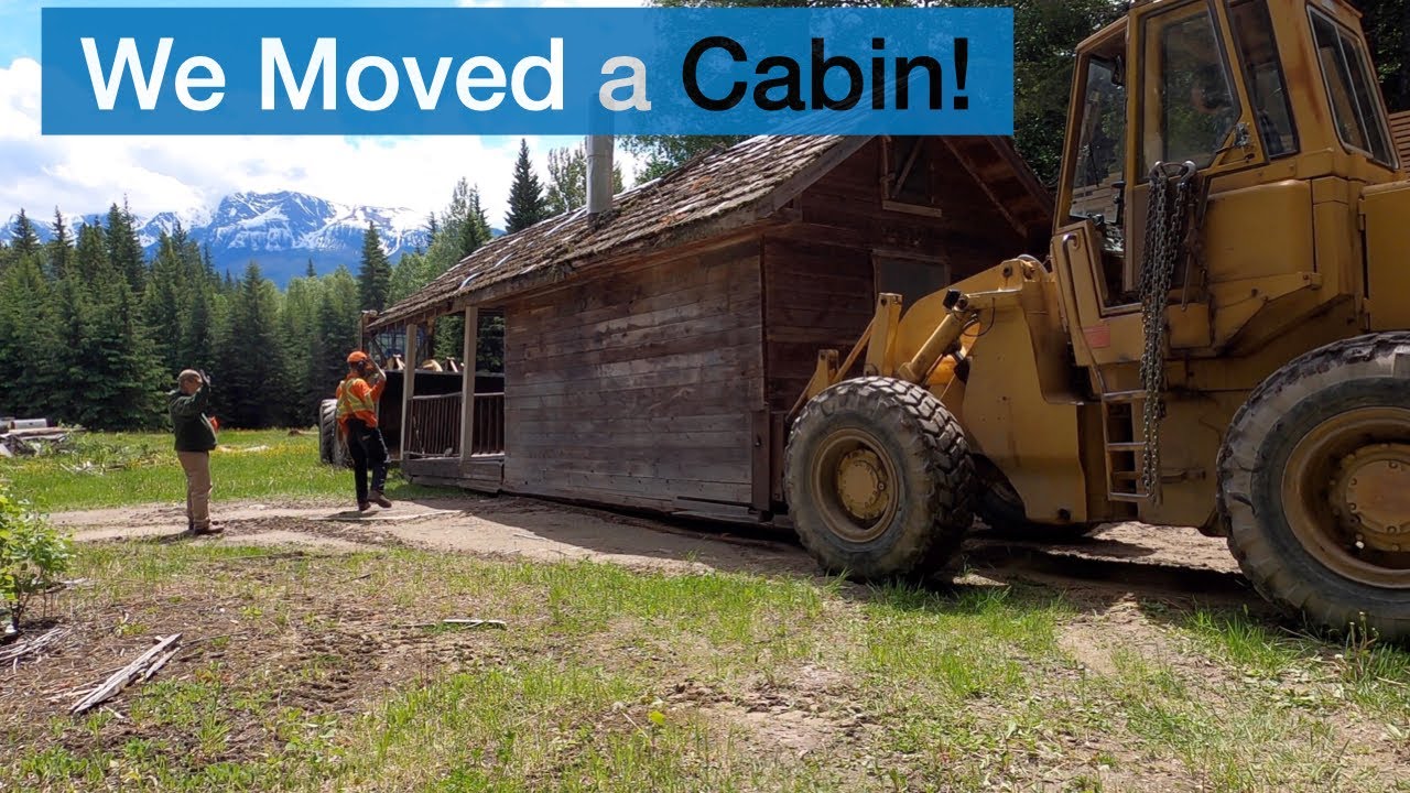 Moving a Cabin to the Best Location - Unbelievable View