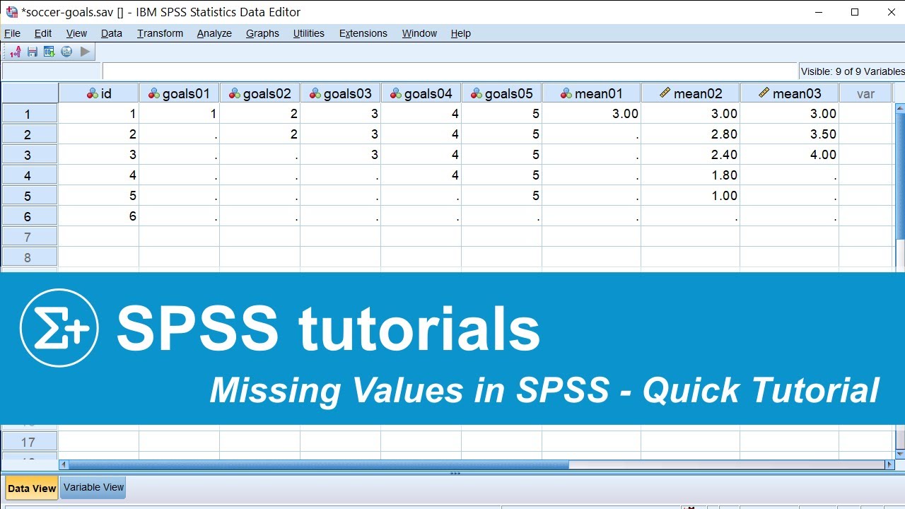 Missing Values in SPSS - Complete Beginners Tutorial