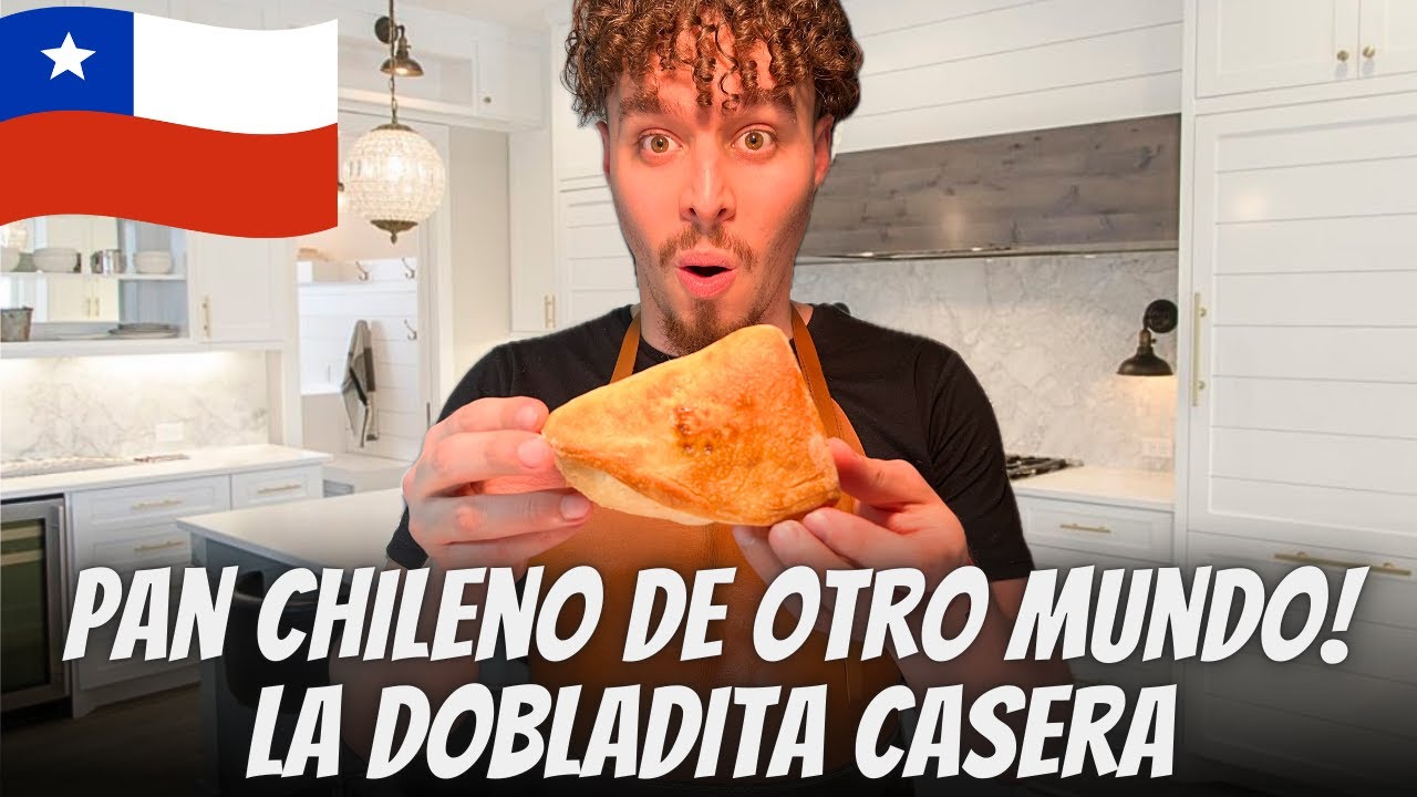 un pan CHILENO de otro MUNDO realmente DELICIOSO y muy fácil de prepara en casa: DOBLADITAS caseras