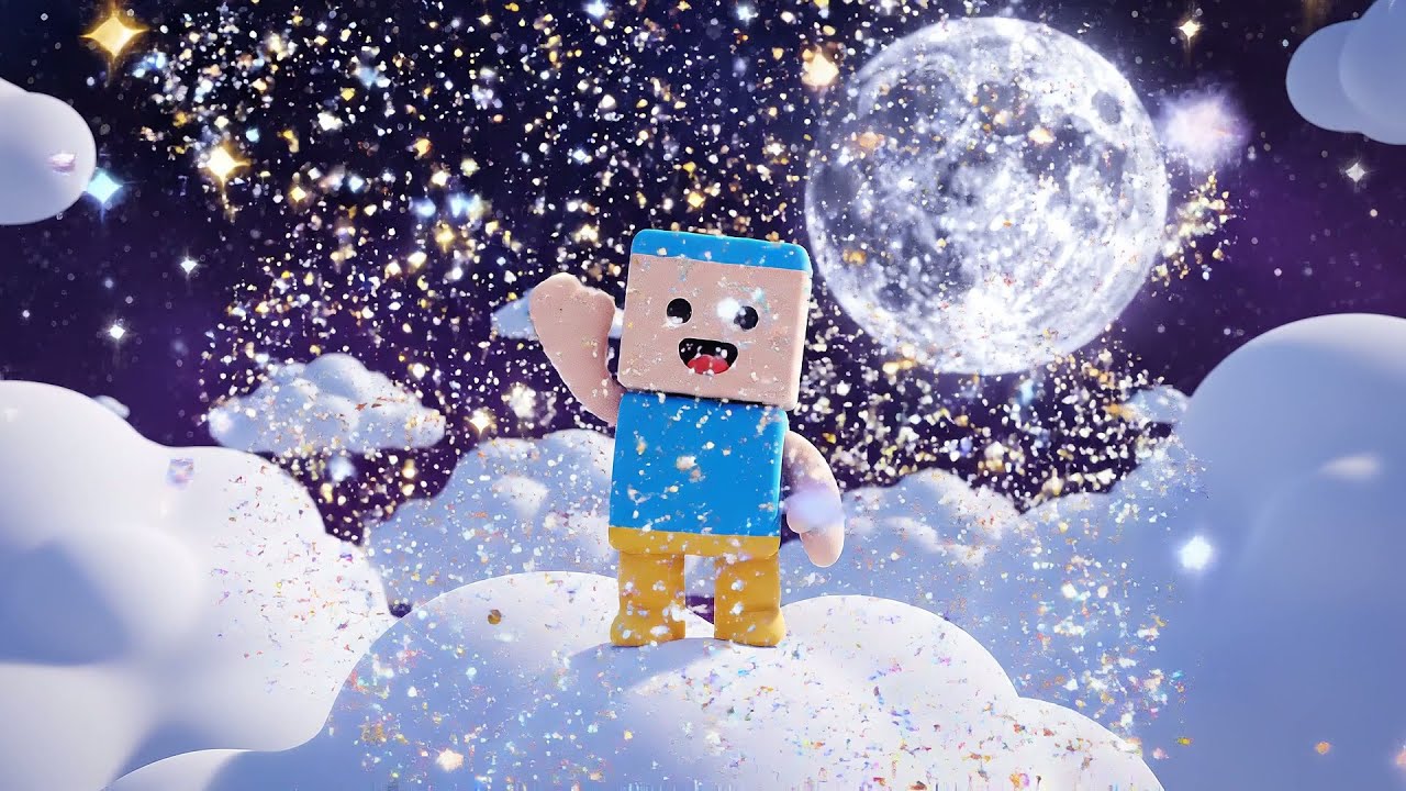 Pequeño Novato de Roblox Encogido Dentro de una Caja | Canciones Infantiles