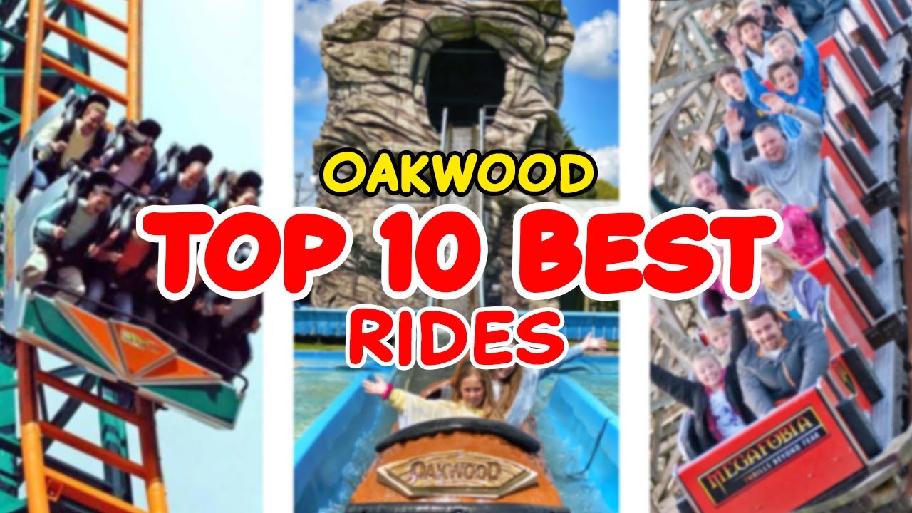Top 10 rides at Oakwood Theme Park - Pembrokeshire, Wales  | 2022