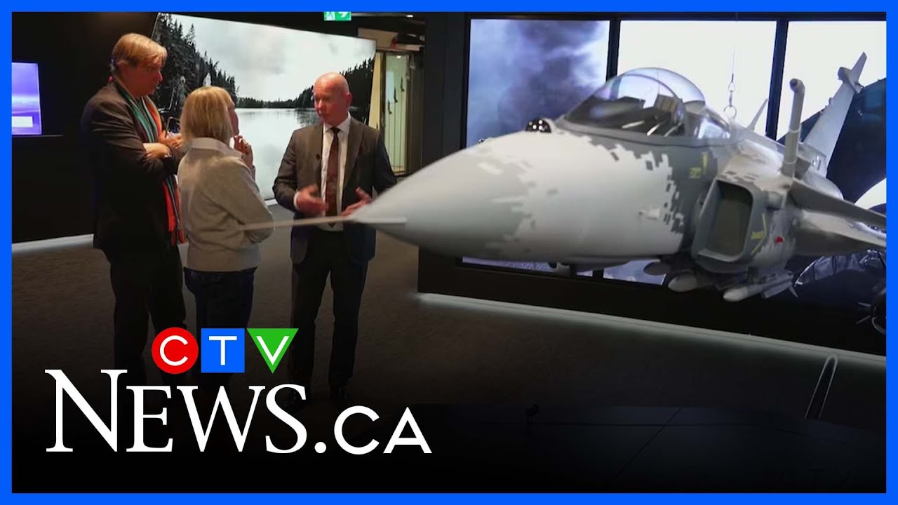 Swedish fighter jet maker considering Canada as future assembly site