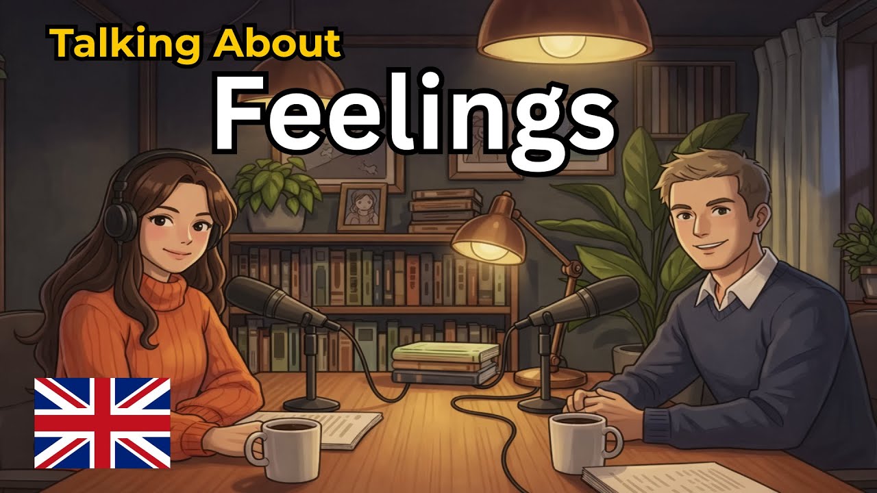 How to Talk About Your Feelings in English | English Conversation Practice