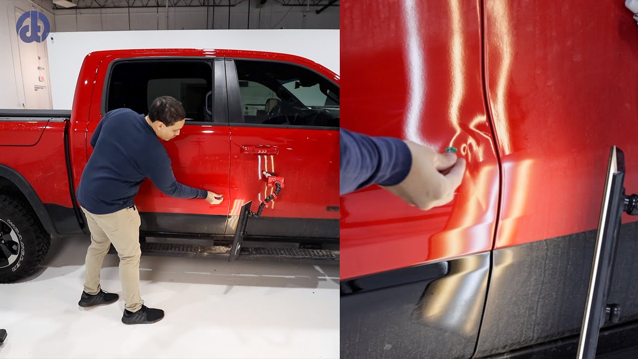 Full Paintless Dent Repair Tutorial | 2020 Dodge Ram Rebel