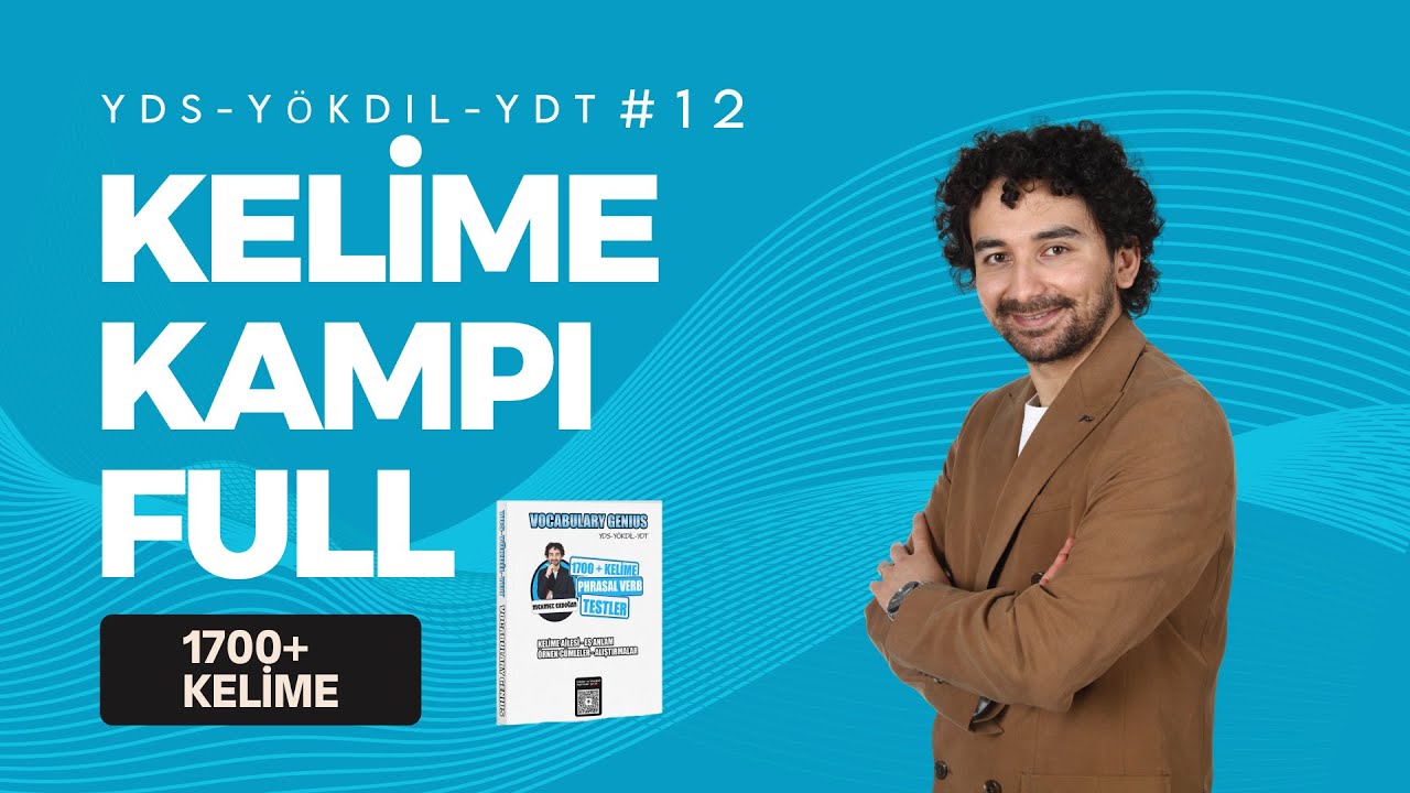 1700+ Kelimelik Dev YDS Kelime Kampı 12.Gün | Vocabulary Genius