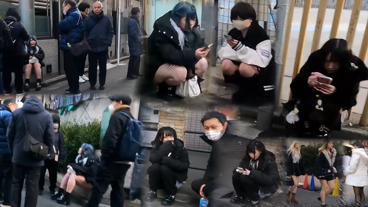 1月下旬木曜日の歌舞伎町周辺