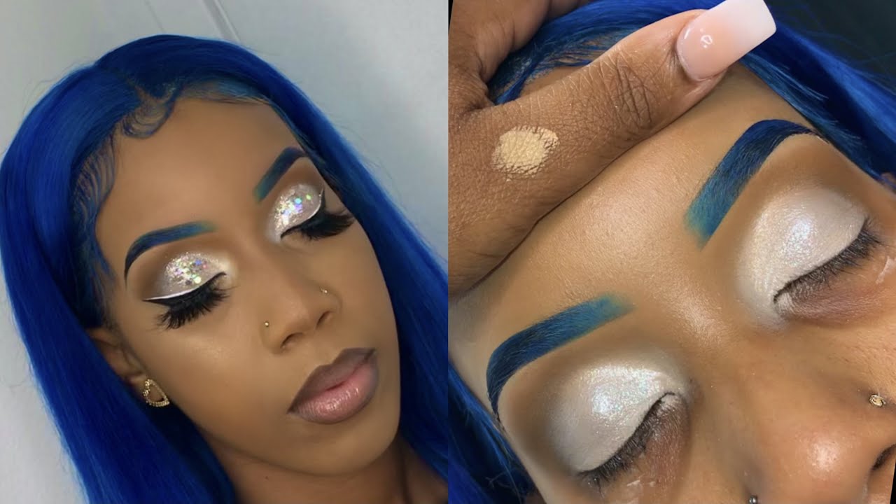 Royal Blue NYE look | Client Makeup Tutorial