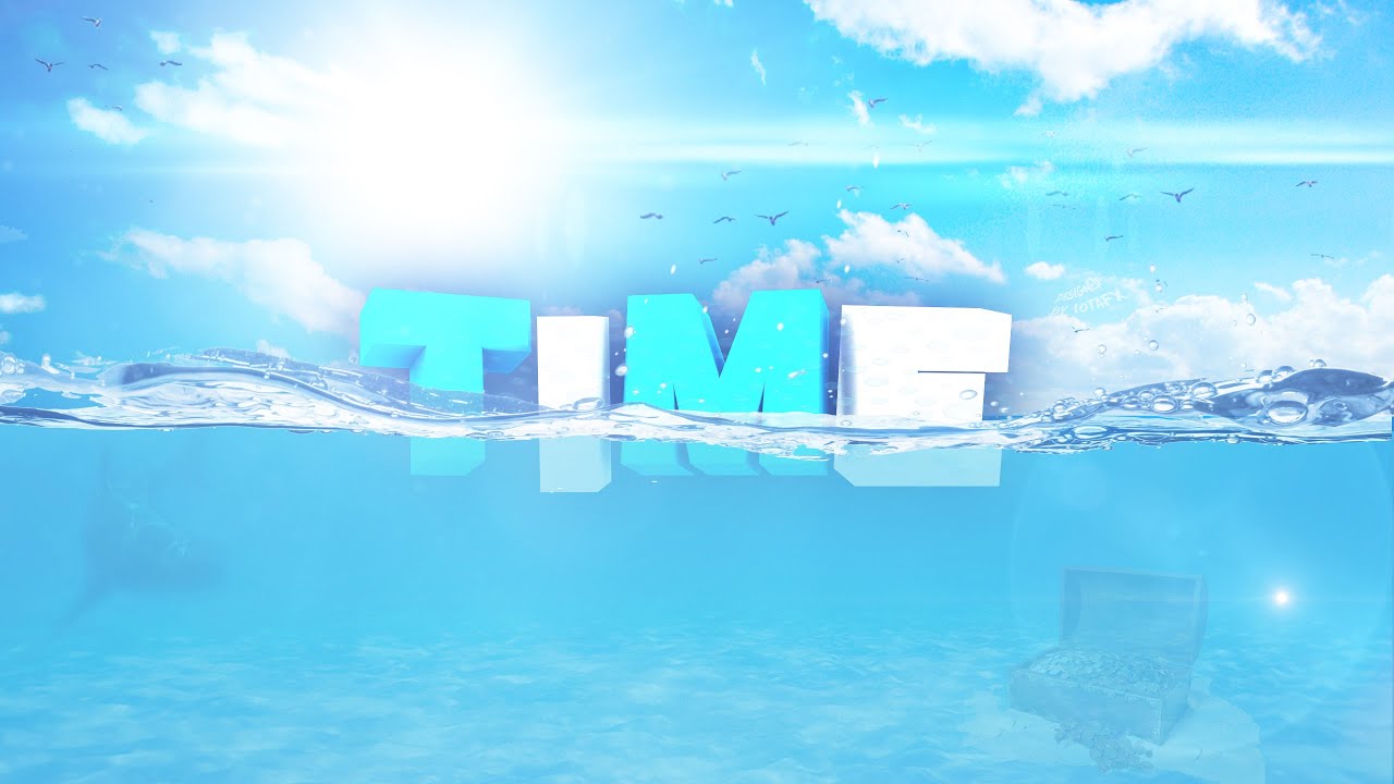 New YouTube Banner SpeedArt- for Define TIME! \\ Logo Banner & Header +SpeedArt