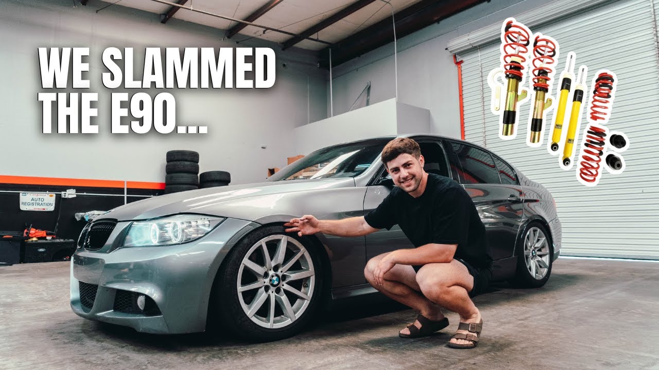 ЛУЧШАЯ УСТАНОВКА И ОБЗОР КОЙЛОВЕРА BMW E90! (MTS TECHNIK КОЙЛОВЕРА)