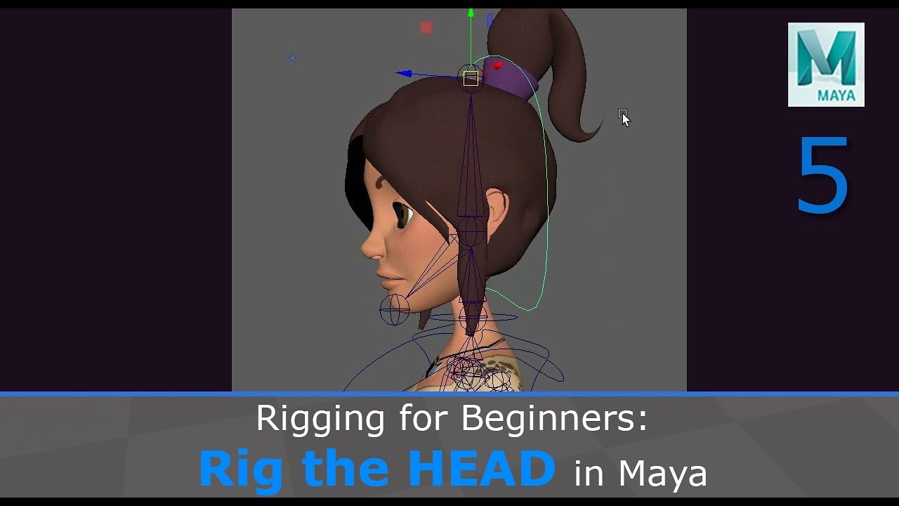 Rigging for Beginners: Rig the Head in Maya