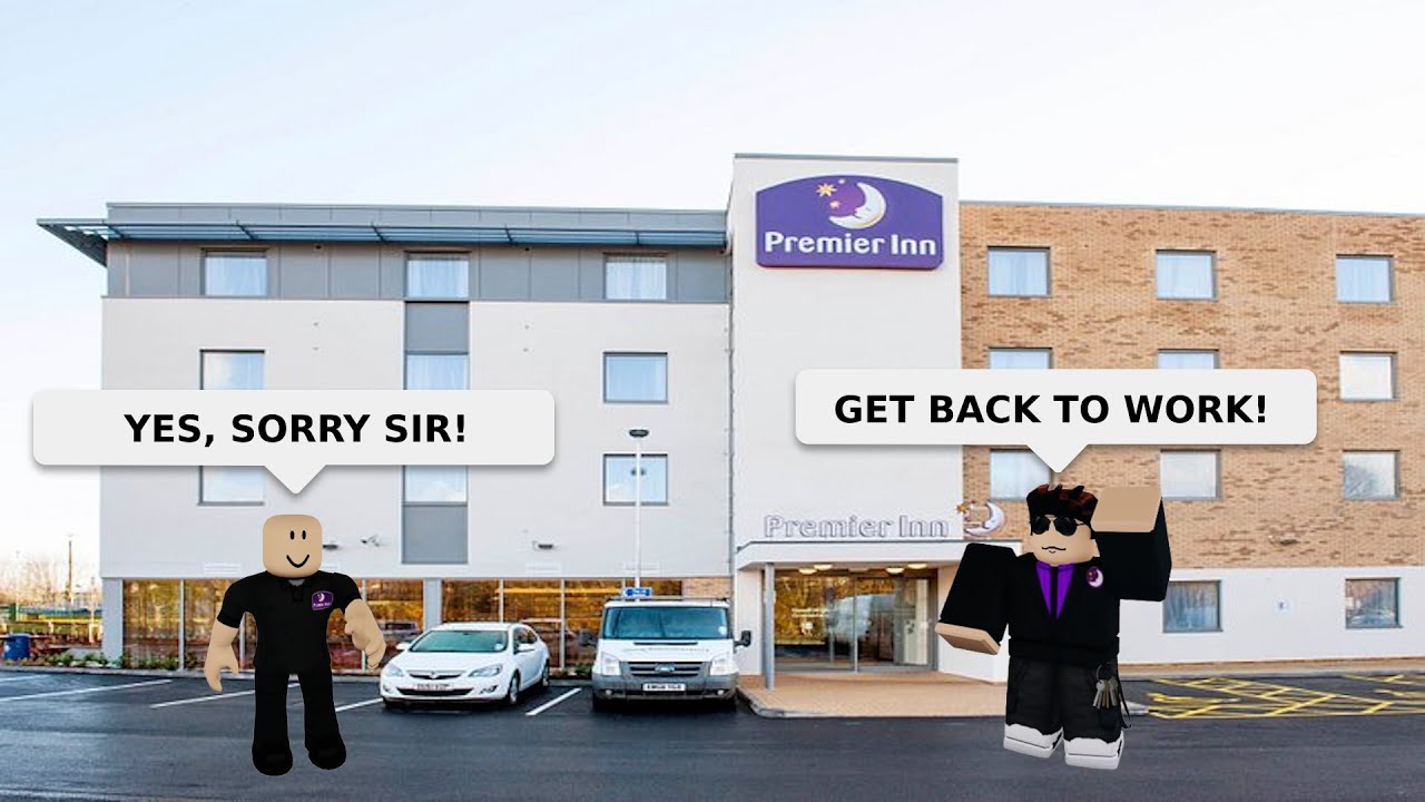 I Became the Manager at Premier Inn on Roblox