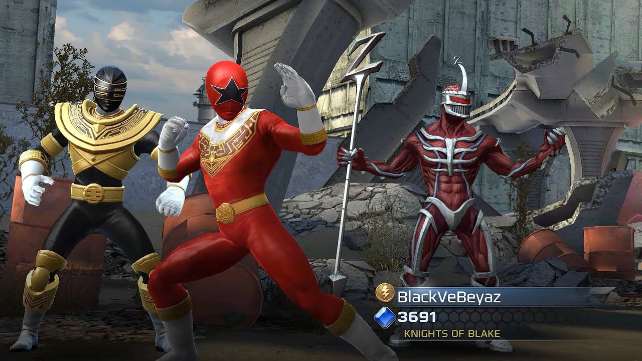 Tommy Oliver Zeo Ranger V  Red TommyPower Rangers Legacy Wars Gameplay