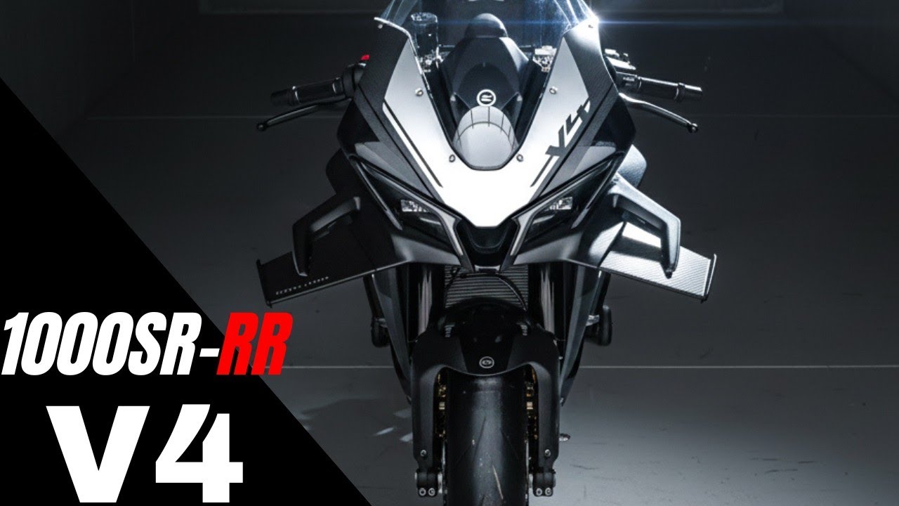 CFMOTO 1000SR-RR V4: 213 л.с., активная аэродинамика! Китайский супербайк, бросающий вызов Ducati V4