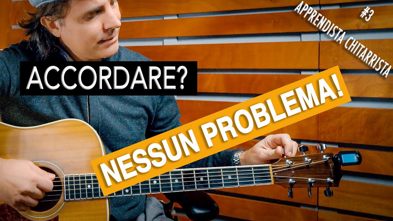Come accordare la chitarra - Come accordare senza accordatore LEZ 3