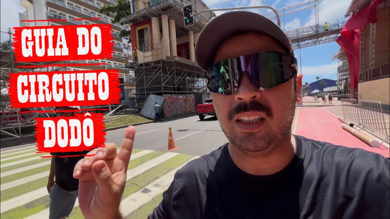 Circuito Barra- Ondina de carnaval em Salvador, está quase tudo pronto pra festa! 🎉 