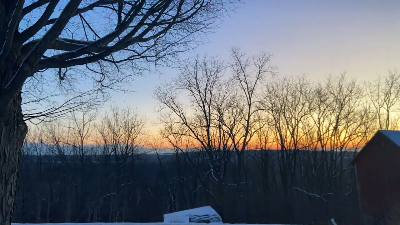 Sunrise On The Hill