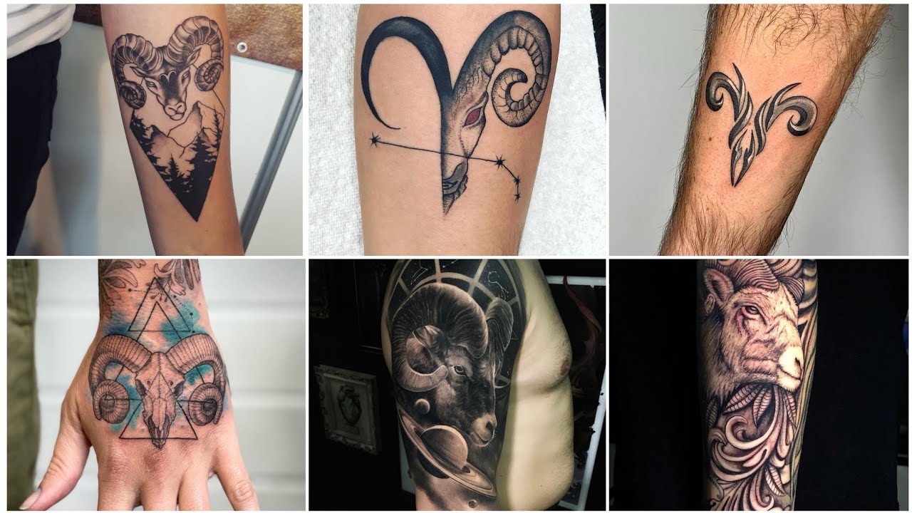 most attractive Aries tattoo designs || Tattoo for men and women