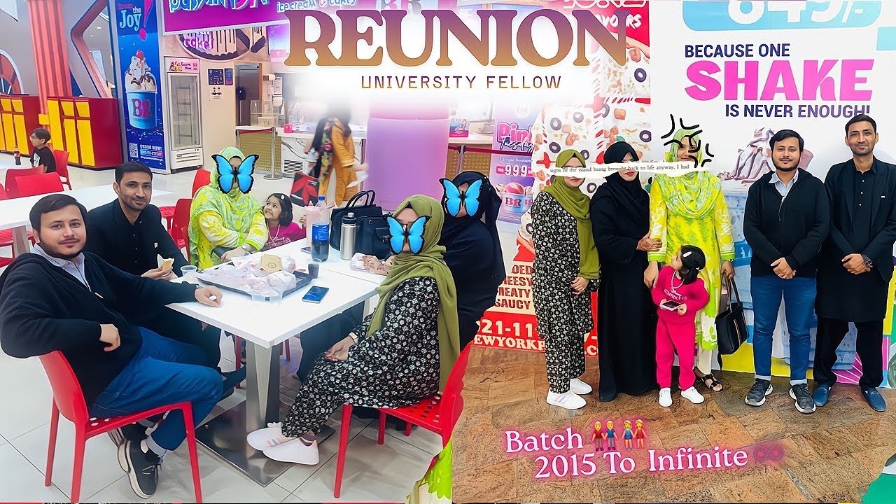 👬 REUNION 👭 Kar Li | Lucky One Mall Main Mulaqat Hui. Or Malka Sharawat ki 5 Rupay wali Fries 🍟😄