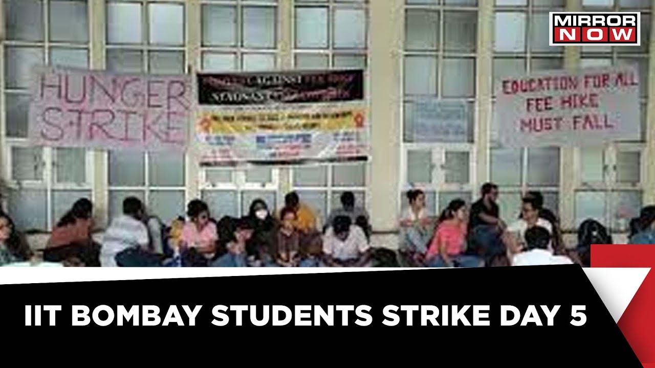 IIT Bombay Students Hunger Strike Continues | Demand: Complete Roll Back Of The Fees Hike
