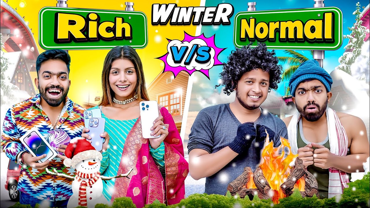 Rich Vs Normal - Winter | Guddu Bhaiya