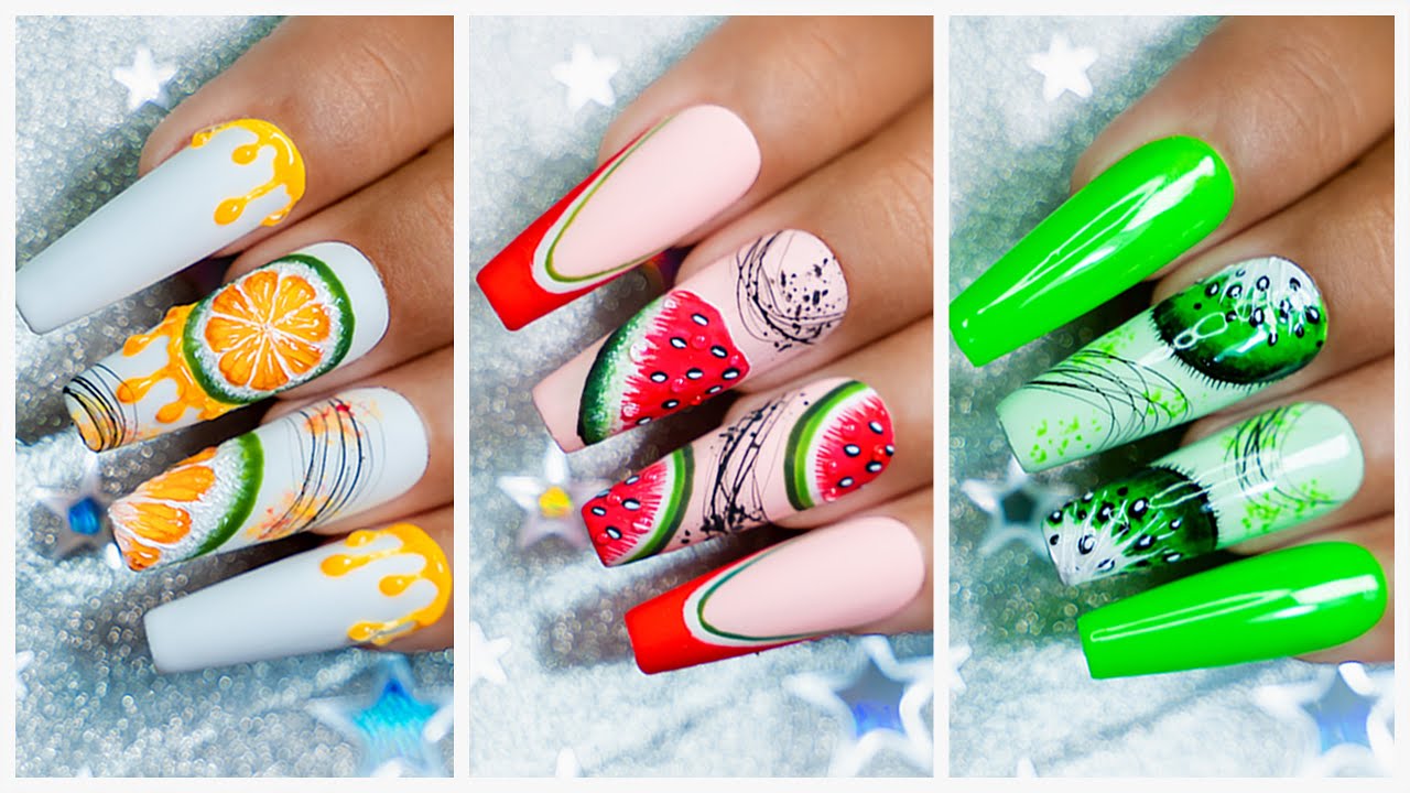 Fruit Nail Art Tutorial | Summer Nail Ideas