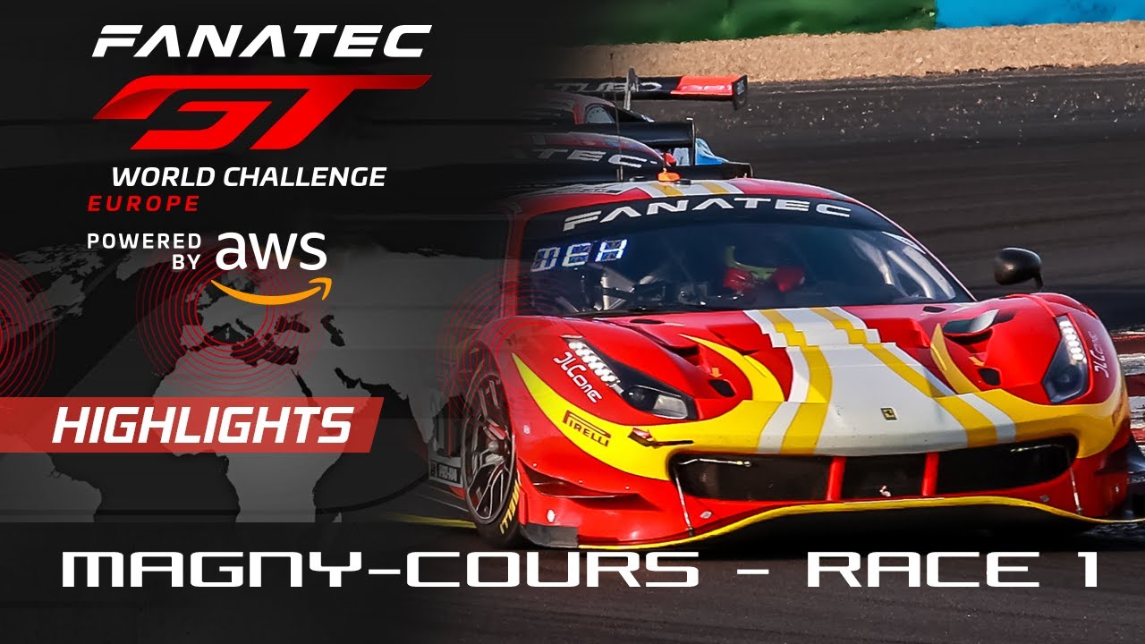 Race Highlights | Magny-Cours 2022 | Race 1 | Fanatec GT World Challenge Europe Powered by AWS