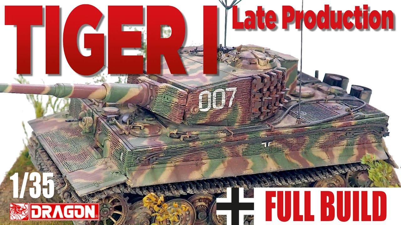 Wittmann's Last Tiger  (Later production) Dragon 1/35