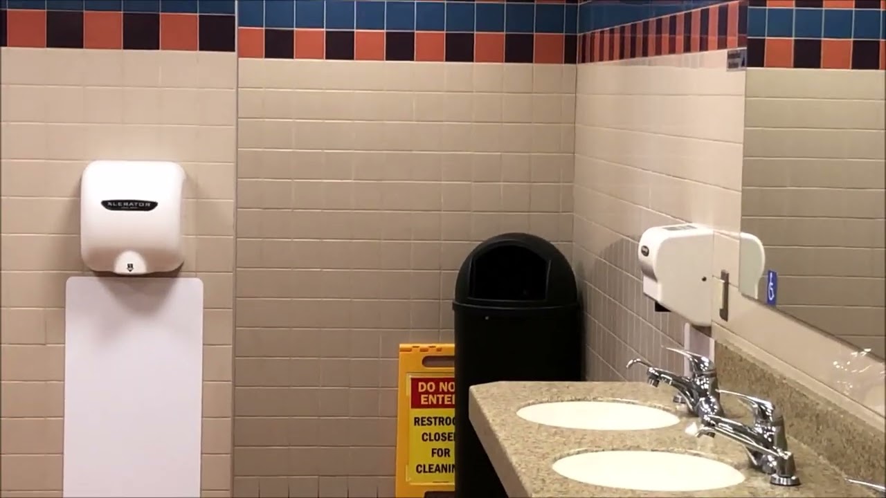 2 EXtremeAir and Xlerator Hand Dryers at MJR Grand Cinema 16, Troy MI
