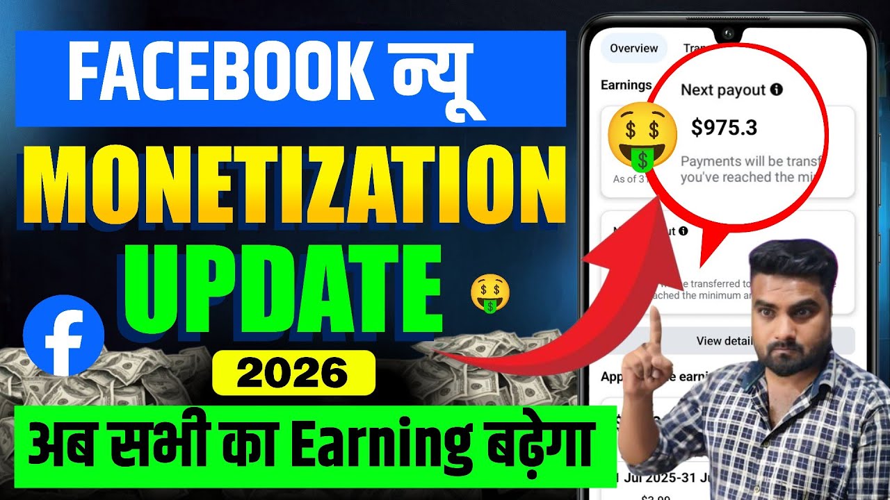 Facebook new monetization update 2026 | Facebook content protection update | FB monetization update
