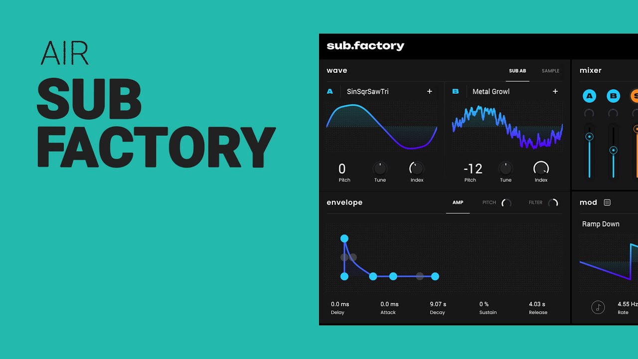 A closer view to SUB FACTORY from AIR - Review tutorial.