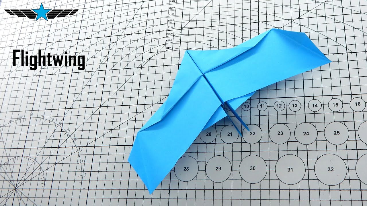 Jak zrobić papierowy samolot w kształcie ptaka origami