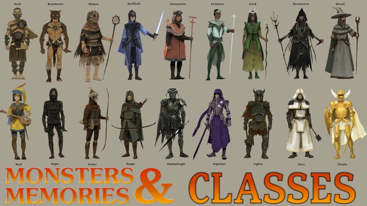 Monsters & Memories Class Overview