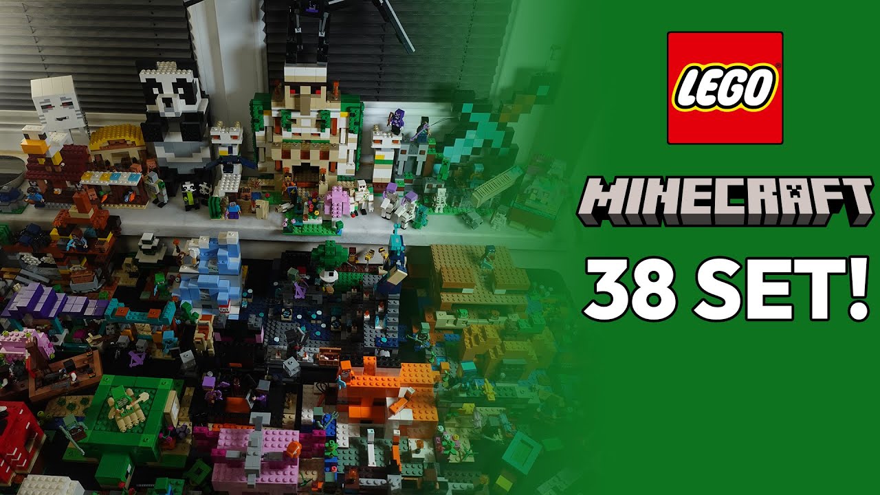 DEV LEGO Minecraft Koleksiyonu!