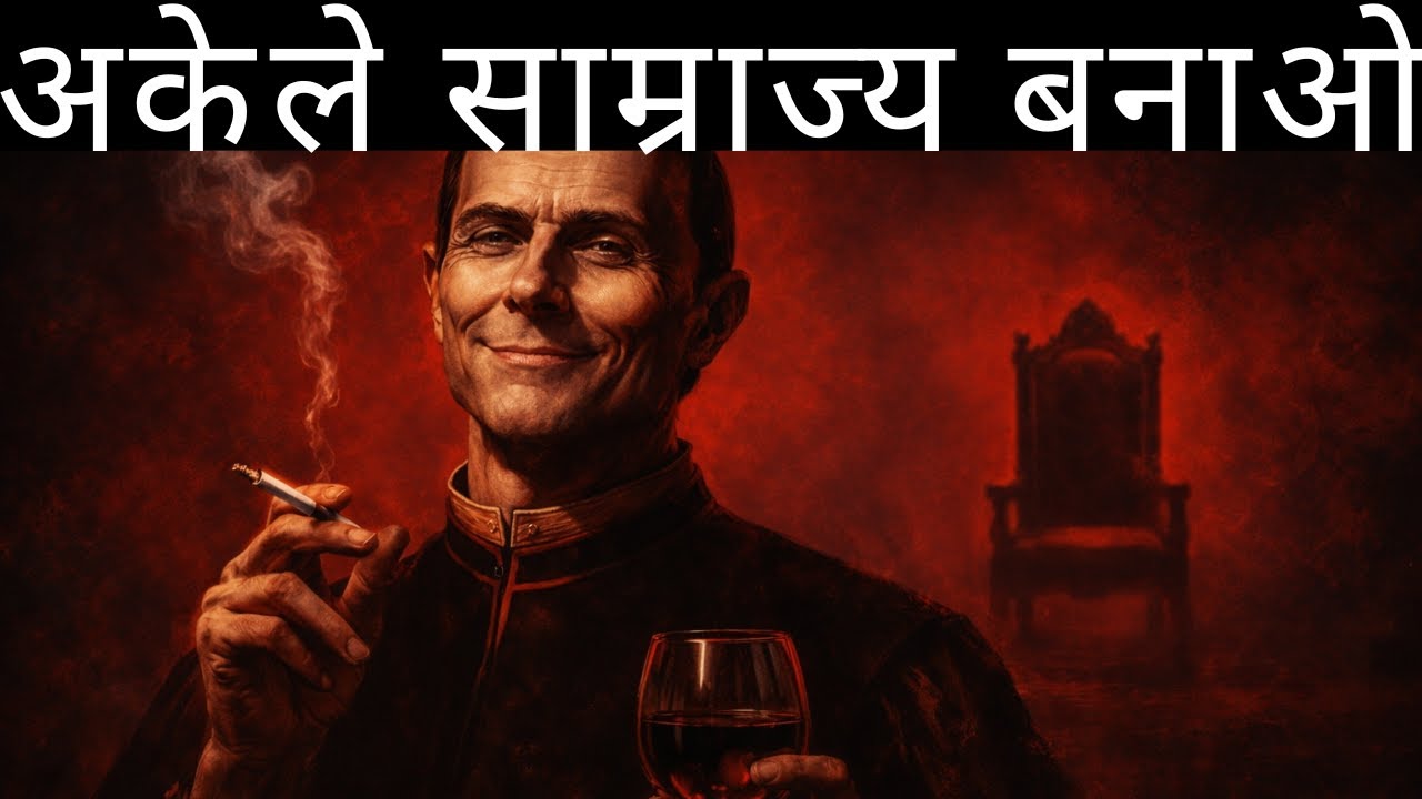 अकेले साम्राज्य कैसे बनाएं | बिना किसी के सहारे | Machiavelli की Dark Psychology
