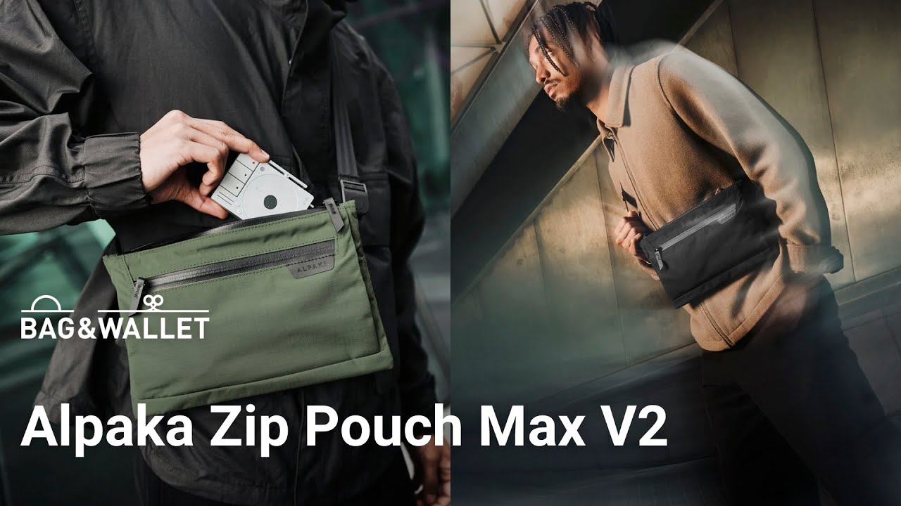 Обзор слинг-сумки Alpaka Zip Pouch Max V2