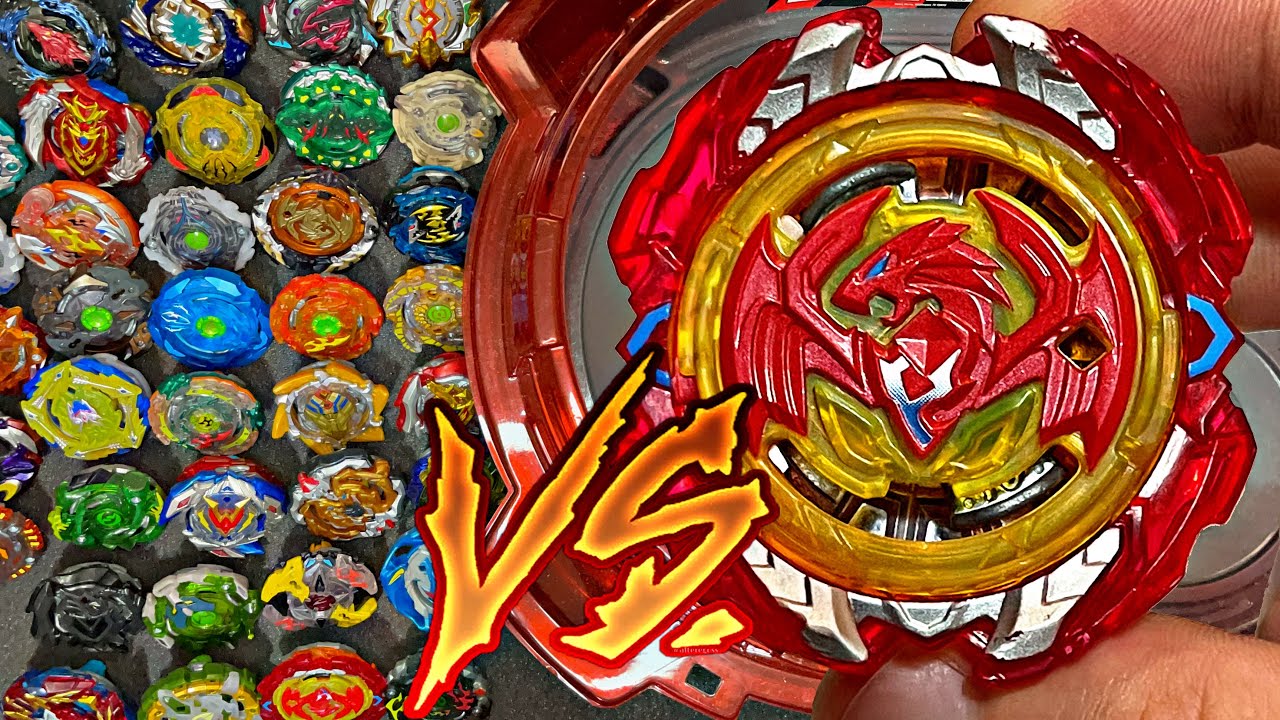 REVIVE PHOENIX VS TODOS OS BEYBLADES BURST TURBO SLINGSHOCK DA COLEÇÃO! PETER PLAY