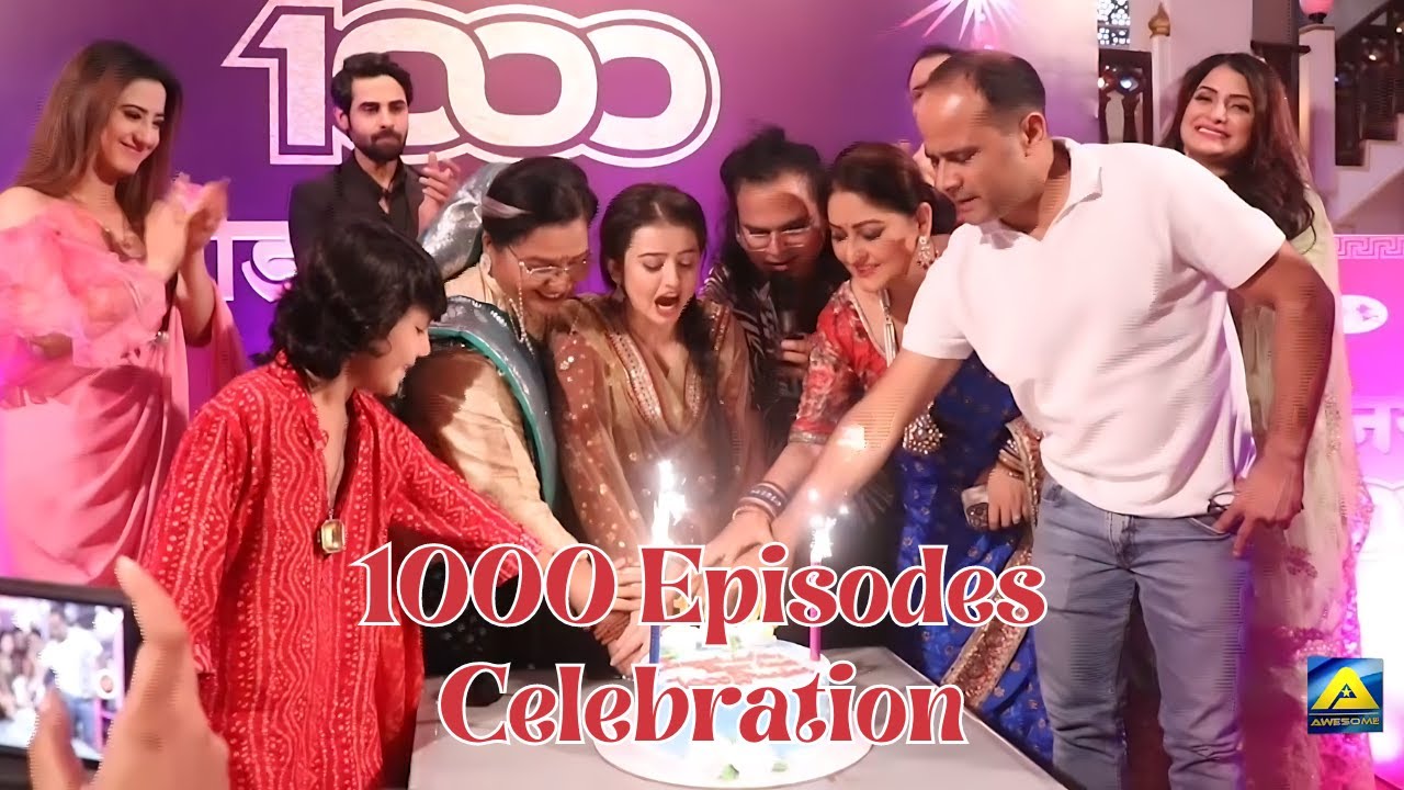Nath Krishna Aur Gauri Ki Kahani 1000 EPISODE Celebration | Chahat Pandey| Aalisha Panwar| Dangal TV