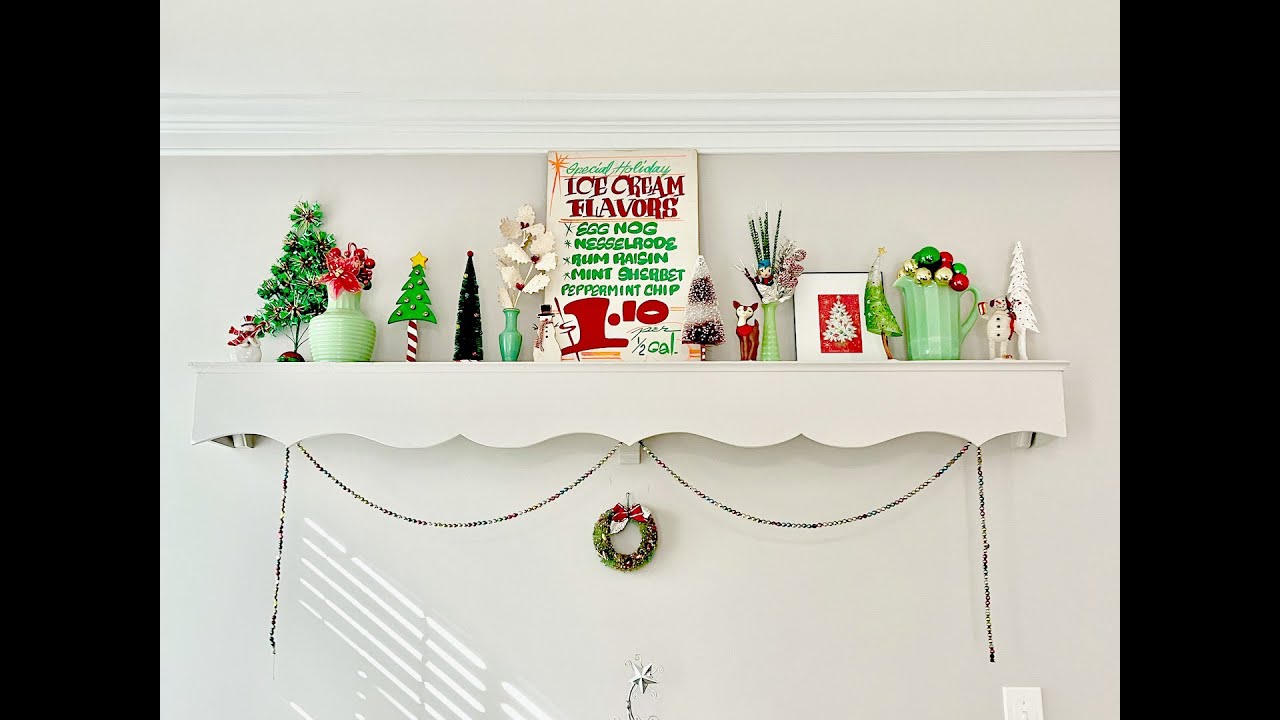 Vintage Christmas Decorations House Tour 2022