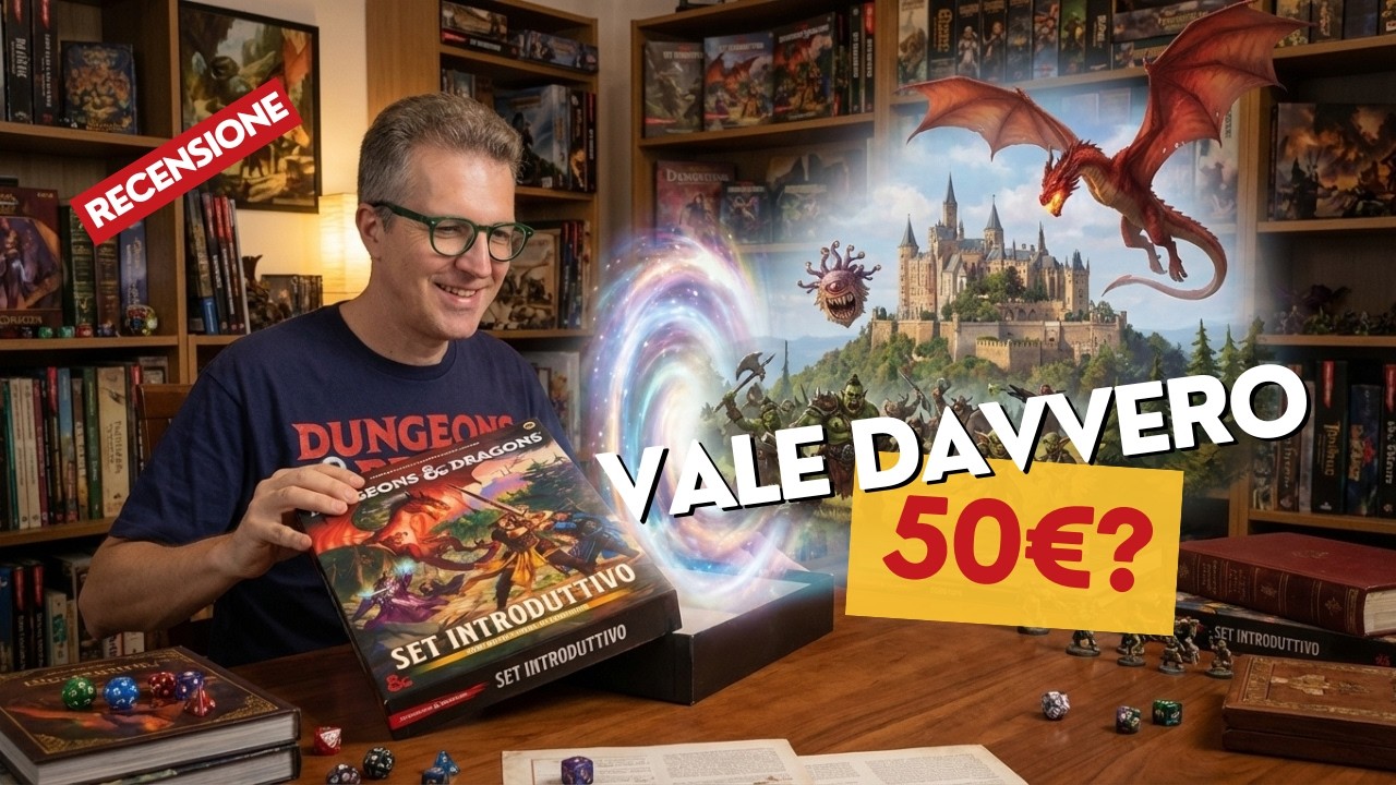 Set Introduttivo D&D 5.5: recensione completa, vale 50&euro;?