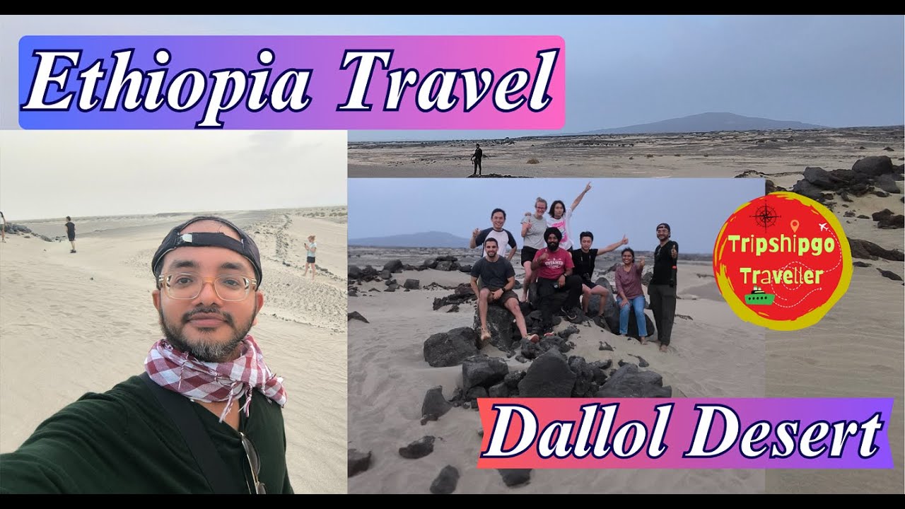 Dallol Desert - the hottest place on earth #ethiopia #ethiopiatravel #ethiopiantour #dallol #desert