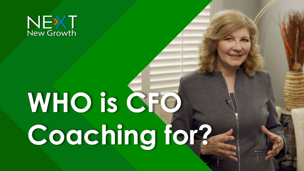 WHO is CFO coaching for?