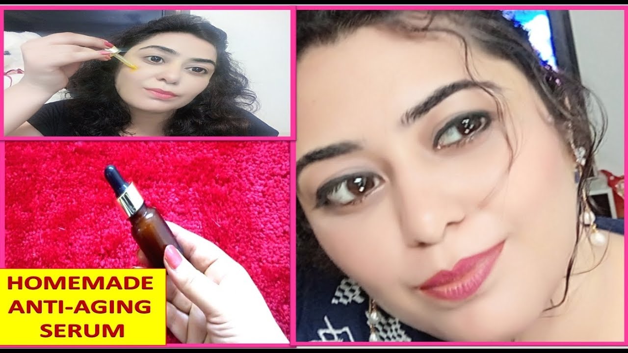 रात को सोने से पहले बस 2 बूँद इसे लगा लो, 50 की उम्र में 25 के लगोगे - ANTI- AGING SERUM