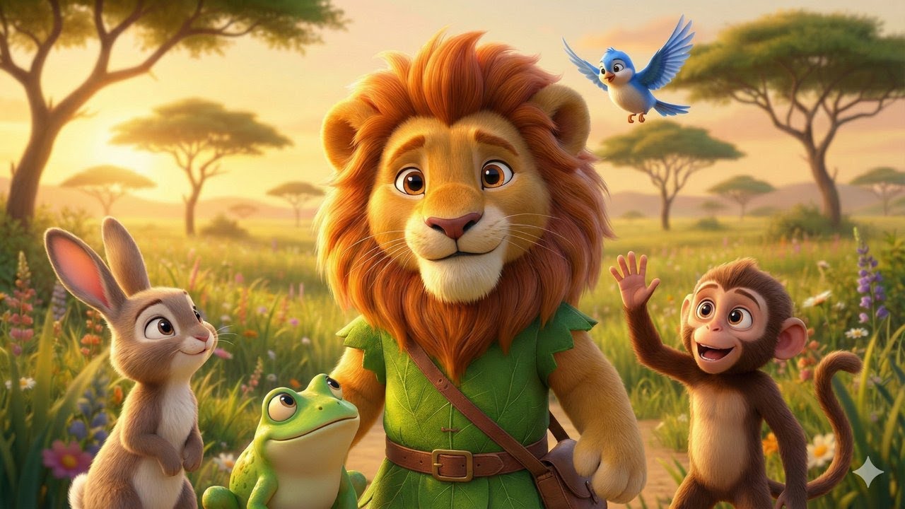 Juan León se Calma 🦁 | Canción Infantil para Respirar y Relajarse 🌿