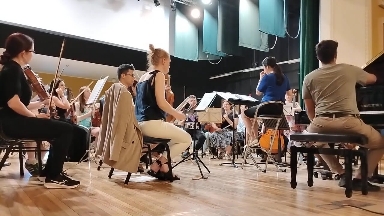 Rehearsal Excerpt: Saint-Saëns Piano Concerto No. 5 (“Egyptian”)