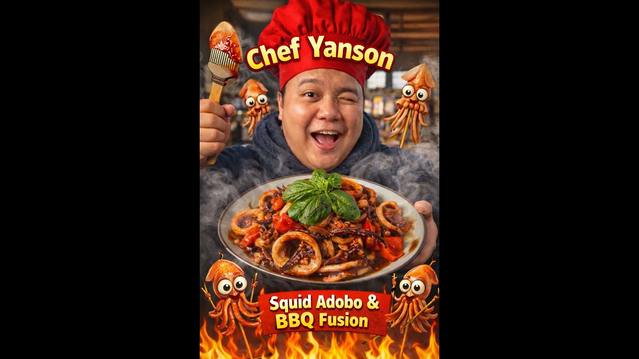 BBQ Squid Adobo 