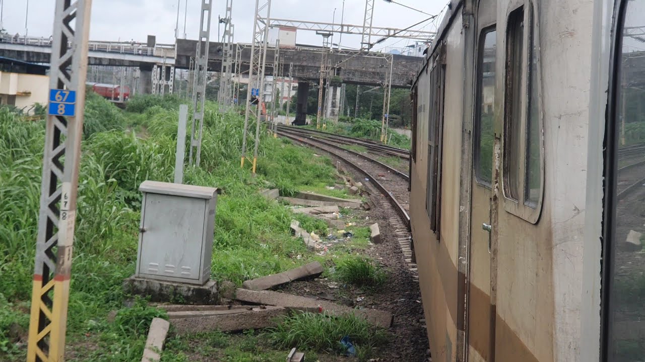 Thane to panvel 12125 Pragati exp || WDFC work ||  LHB track sound || vistadome || wap7 honking 🎧